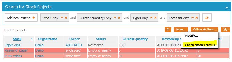 Stock Management (Simple)